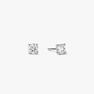 MEJURI LAB GROWN DIAMOND ROUND STUDS 0.5 TCW